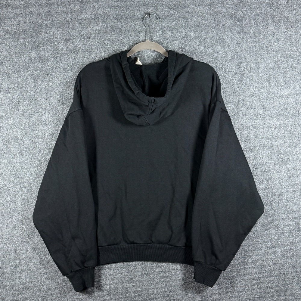 Alo Yoga Accolade Pullover Hoodie Activewear Black Womens Size Medium #2655 - Picture 2 of 9